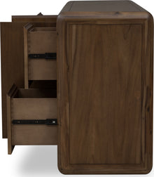 Wexford Two Door Four Drawer Acacia Wood Sideboard in Impala - View 5