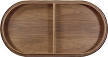 Yardley Leather Upholstered Storage Coffee Table with Wooden Tray Top and Casters - View 7