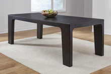 Zermatt Extendable Acacia Wood Dining Table in Jaguar