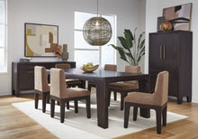 Zermatt Extendable Acacia Wood Dining Table in Jaguar - View 5