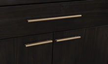 Zermatt Four Door One Drawer Acacia Bar Cabinet in Jaguar - View 9