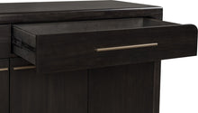 Zermatt Four Door Two Drawer Acacia Wood Sideboard in Jaguar - View 6