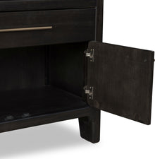 Zermatt Four Door Two Drawer Acacia Wood Sideboard in Jaguar - View 8