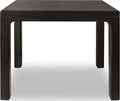 Zermatt Rectangular Acacia Wood Dining Table in Jaguar