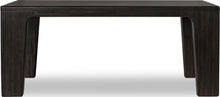 Zermatt Rectangular Acacia Wood Dining Table in Jaguar - View 7