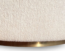Zinnia Fully Upholstered Swivel Chair in Dune Chenille - View 6