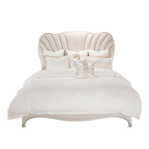 London Place Upholstered Panel Bed alternate view