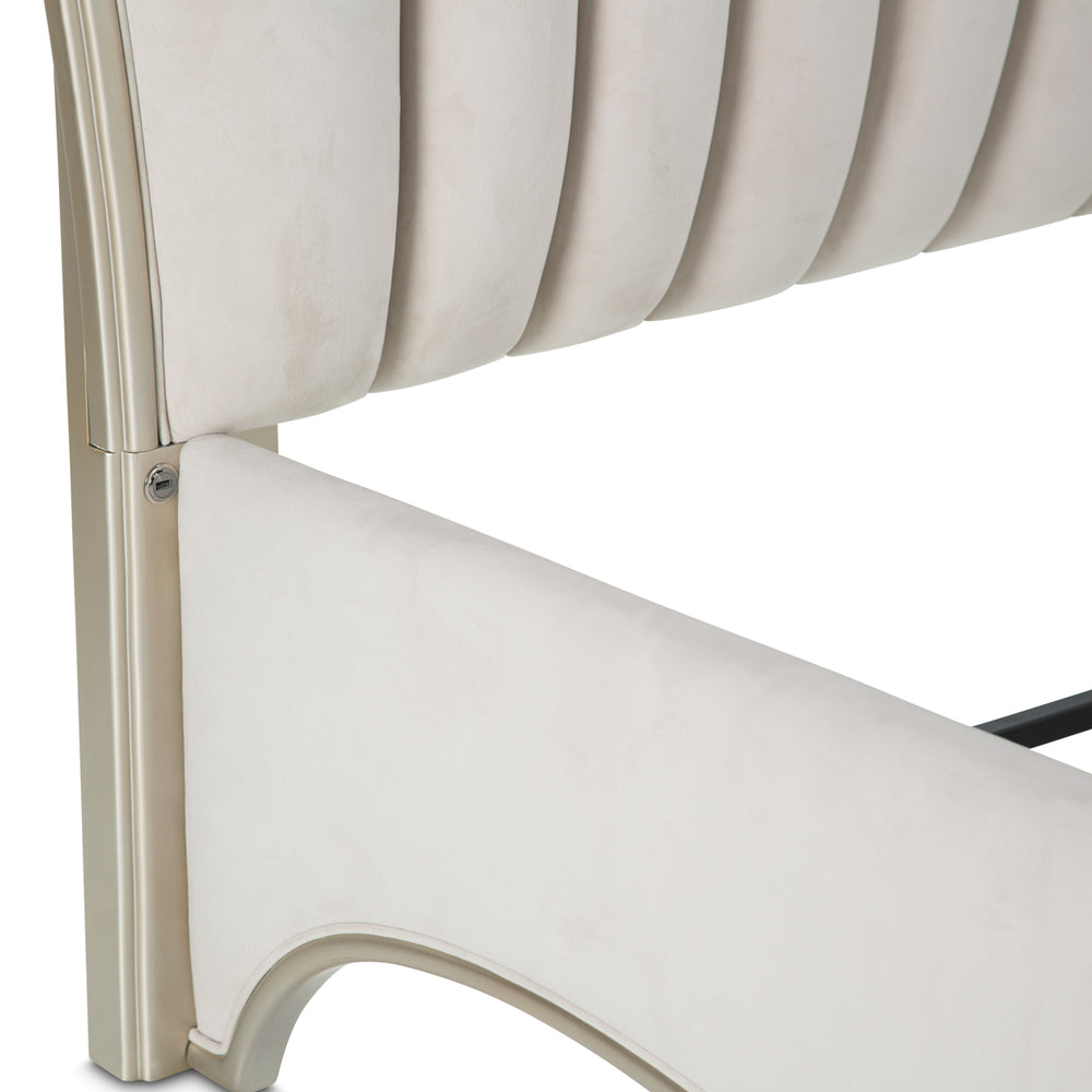 London Place Upholstered Panel Bed