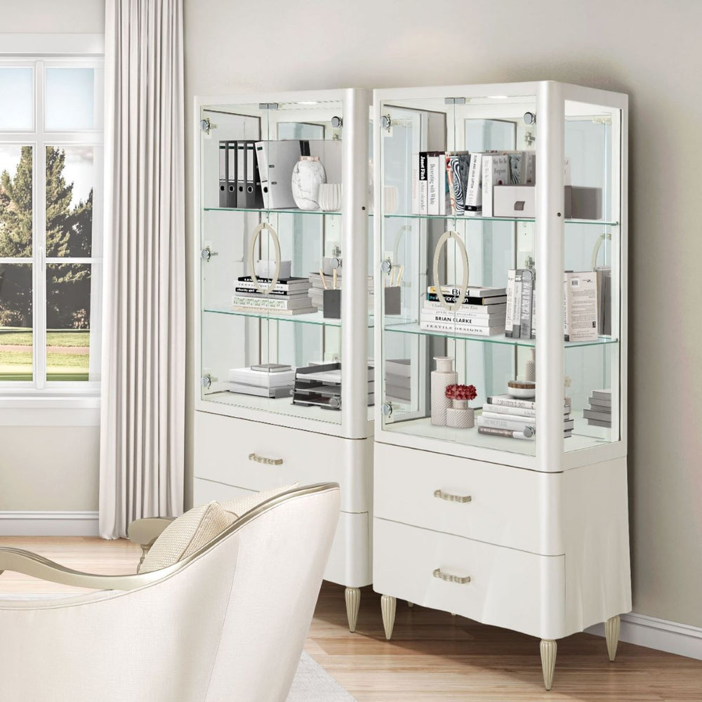 London Place Display Cabinet 2-Piece