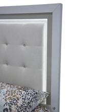 Tower Cloud Queen Panel White Bed