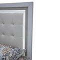 Tower Cloud Queen Panel White Bed