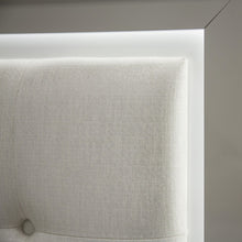 Tower Cloud Queen Panel White Bed