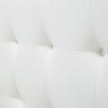 Tower Cloud Queen Panel White Bed