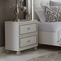 Tower Cloud White Nightstand