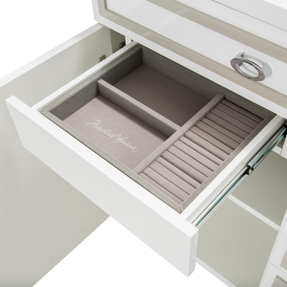 Tower Cloud White Dresser