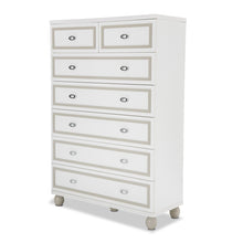 Tower Cloud White 7-Drawer Chest