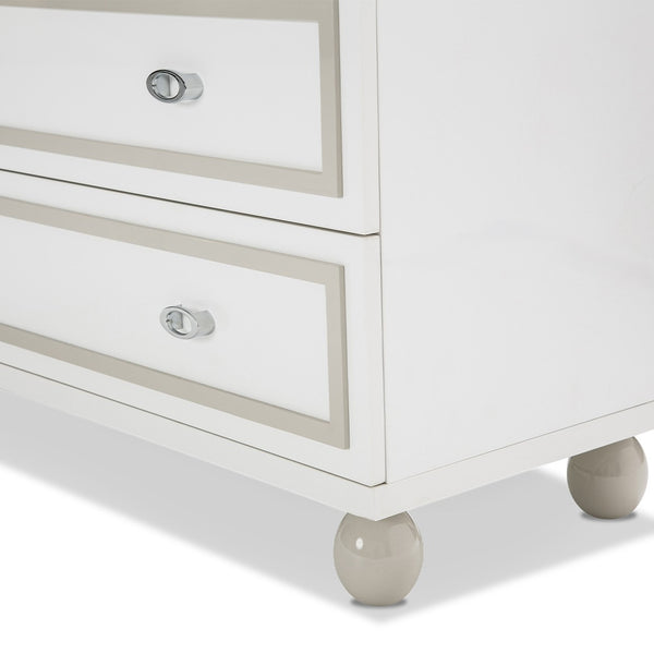 Tower Cloud White 7-Drawer Chest alternate view