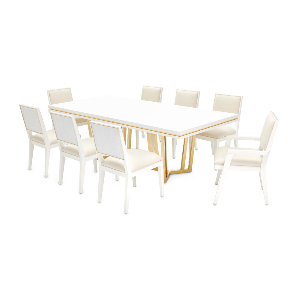 Golden Palm Rectangular Dining Table