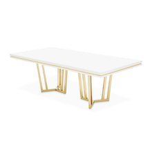 Golden Palm Rectangular Dining Table