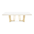 Golden Palm Rectangular Dining Table