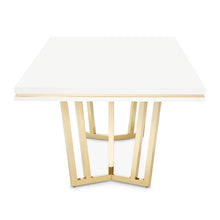 Golden Palm Rectangular Dining Table