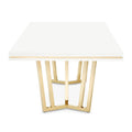Golden Palm Rectangular Dining Table