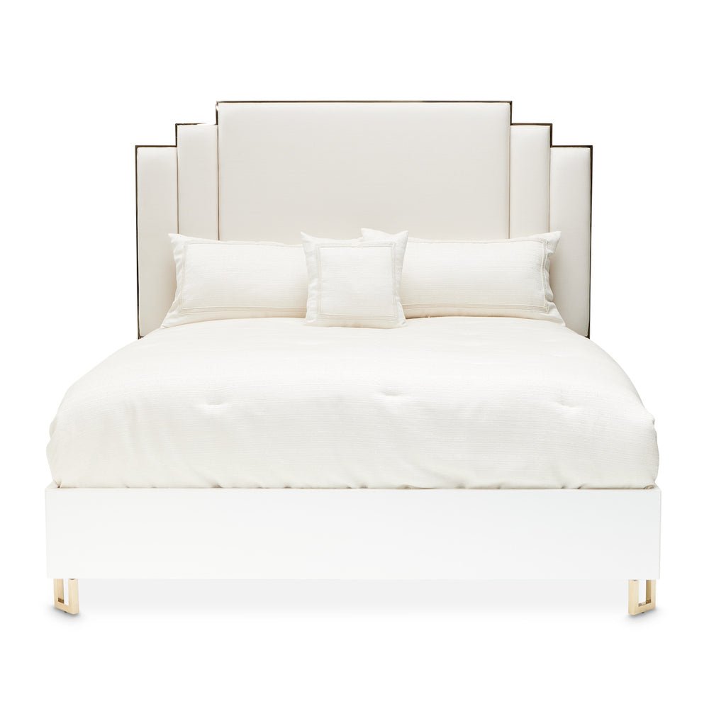 Golden Palm Queen Platform Bed