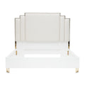 Golden Palm Queen Platform Bed