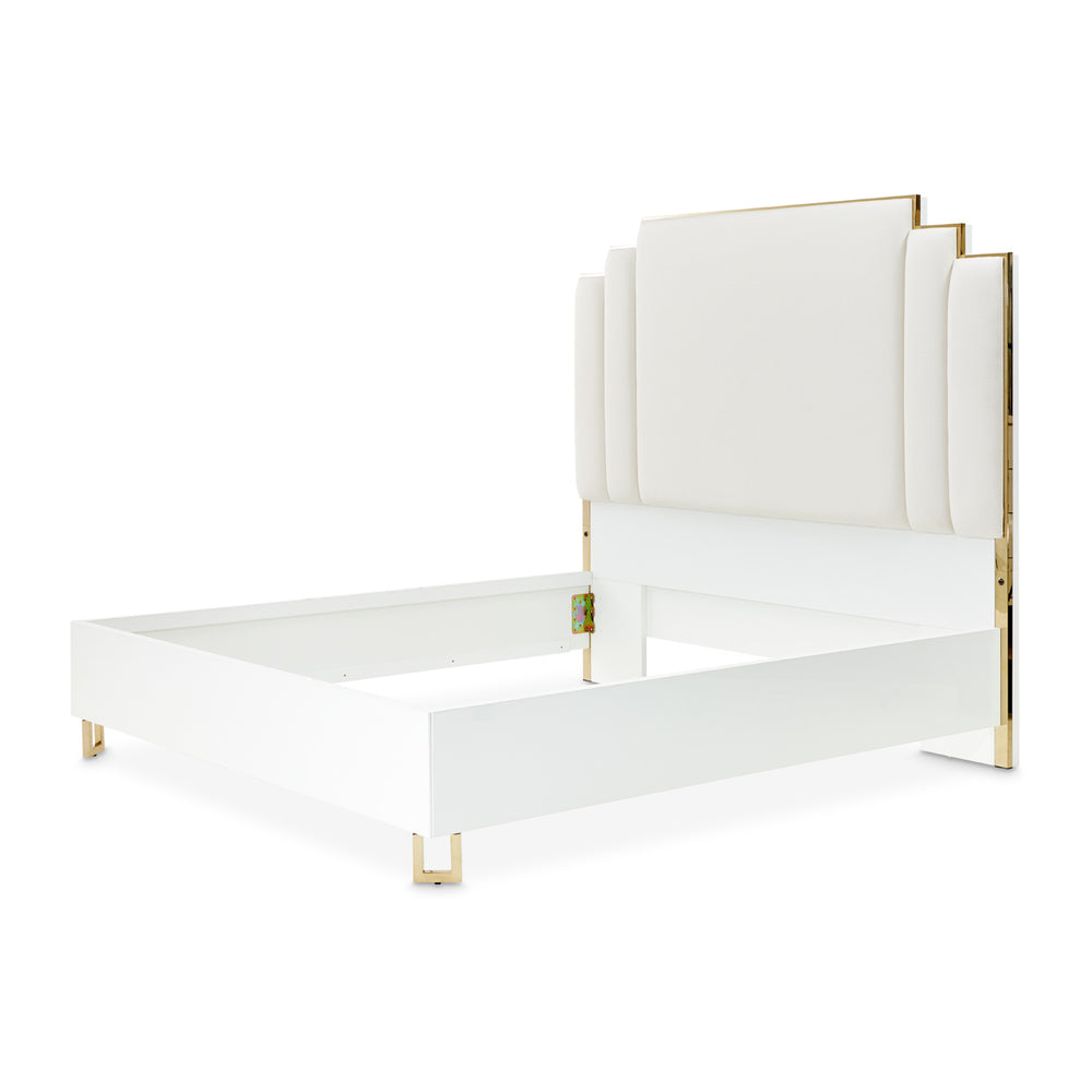 Golden Palm Queen Platform Bed