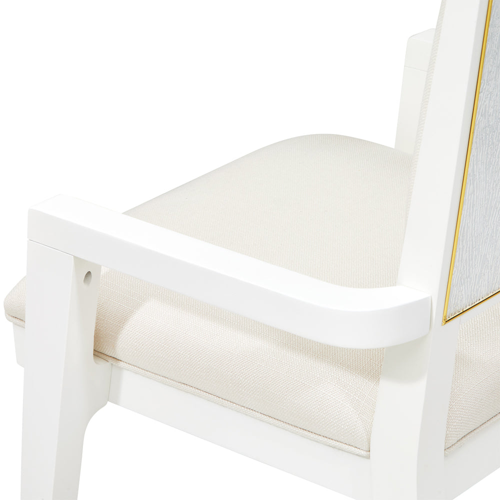 Golden Palm Dining Arm Chair