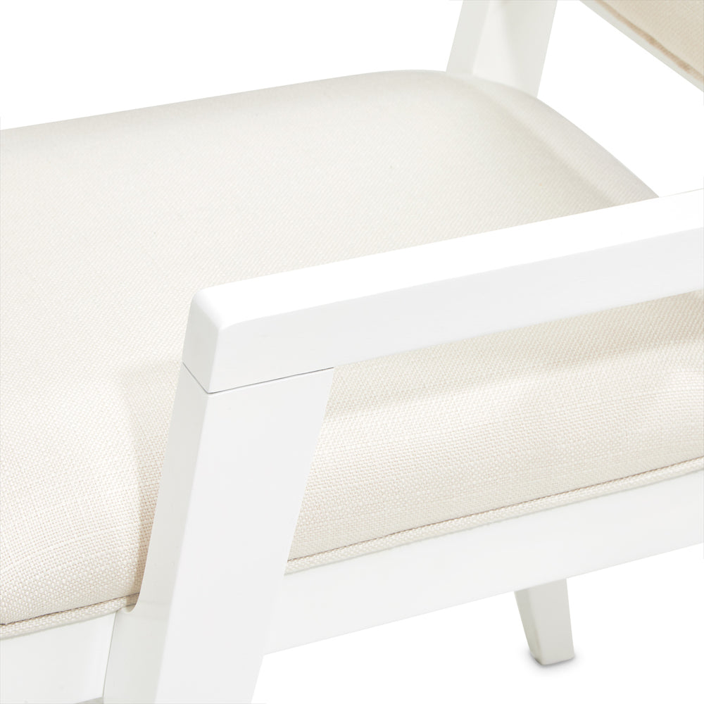 Golden Palm Dining Arm Chair
