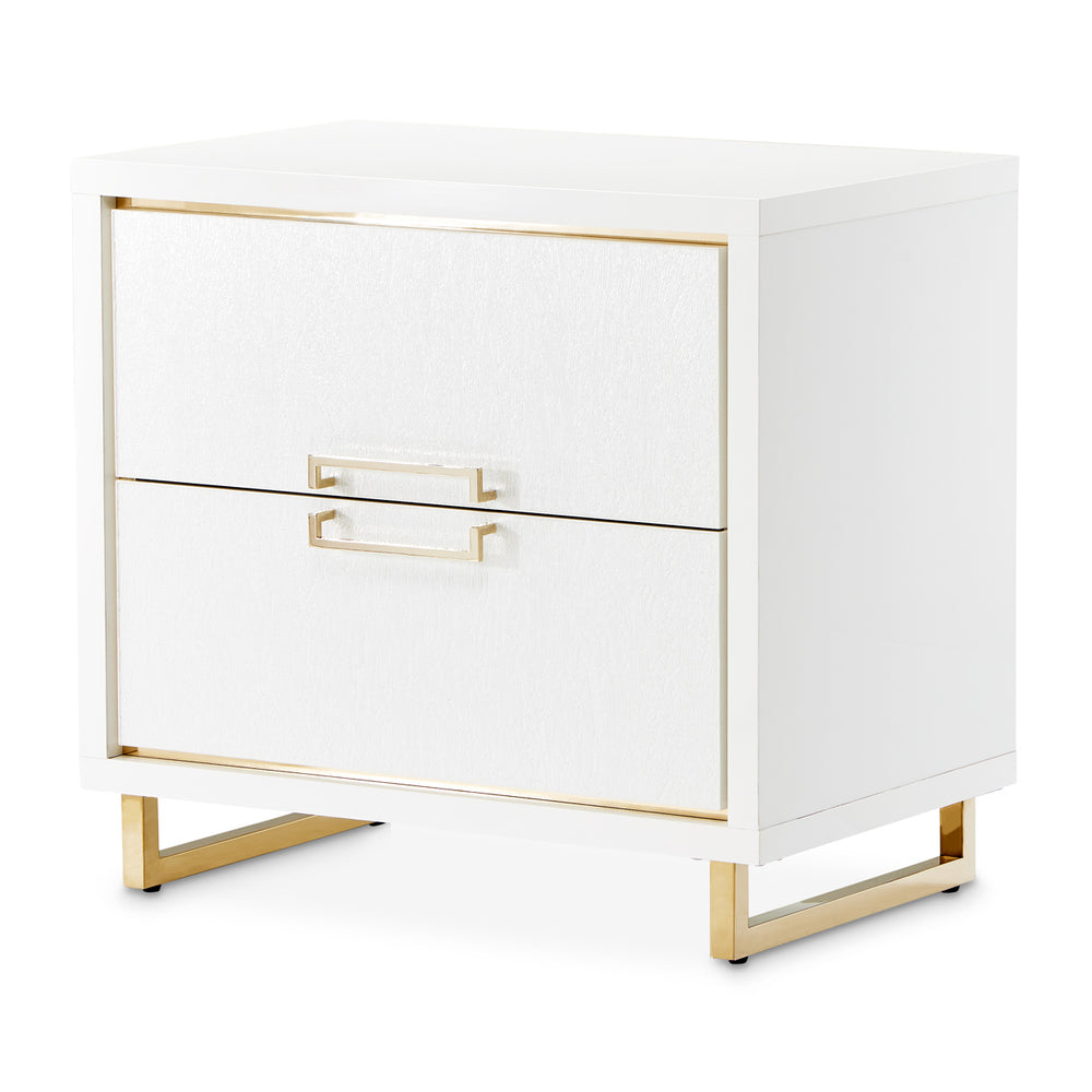 Golden Palm Nightstand
