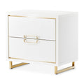 Golden Palm Nightstand