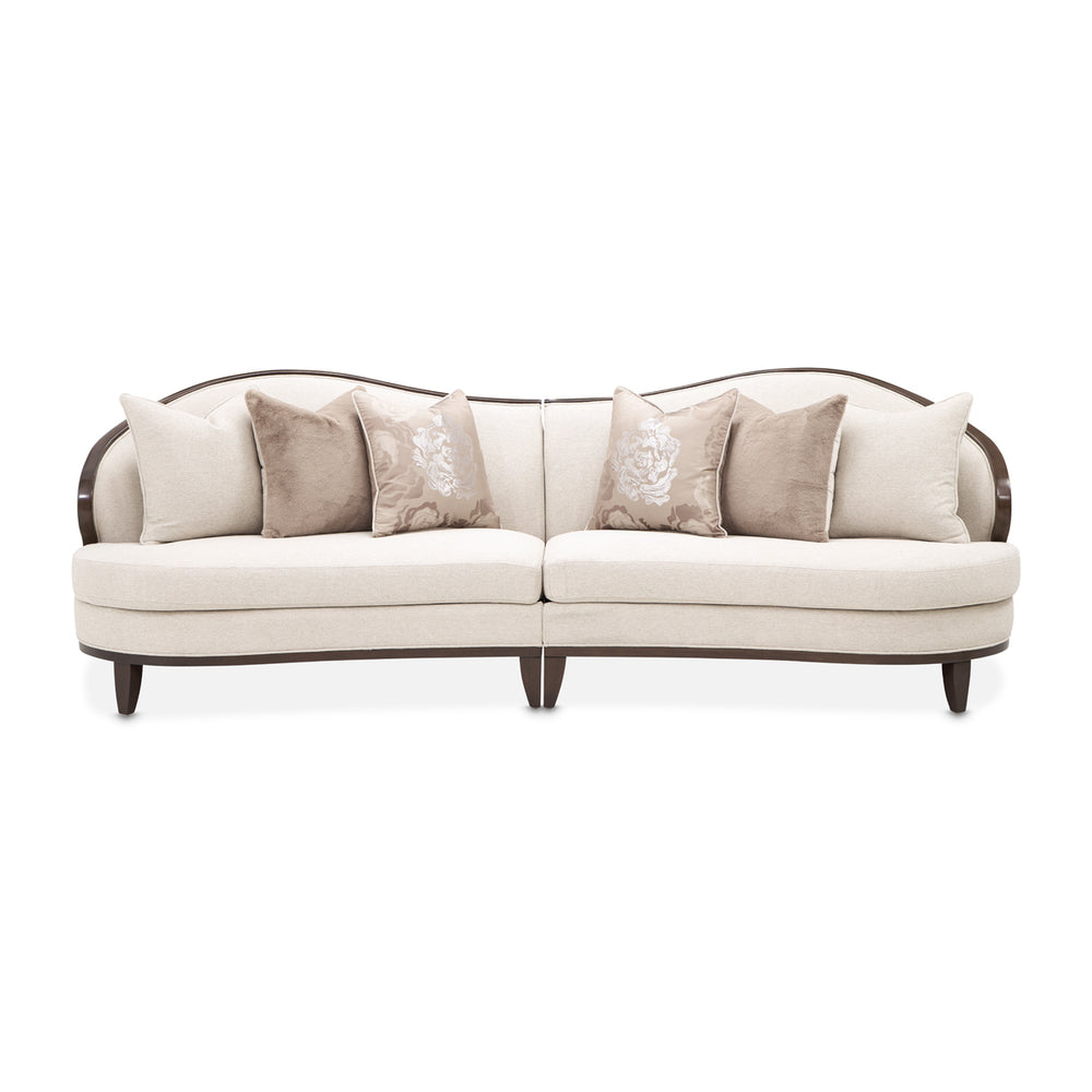 Camellia Field 2-Piece Sofa - Linen Warm Pecan