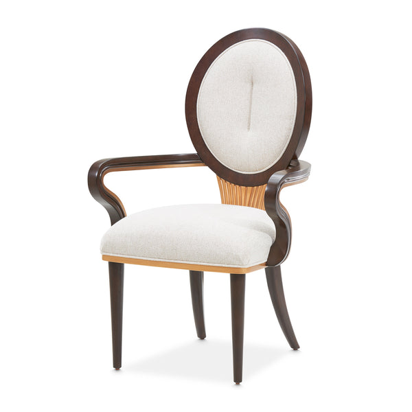 Camellia Field Arm Chair - Warm Pecan alternate view