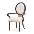 Camellia Field Arm Chair - Warm Pecan