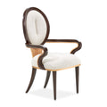 Camellia Field Arm Chair - Warm Pecan