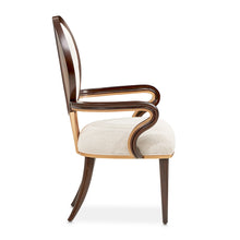 Camellia Field Arm Chair - Warm Pecan