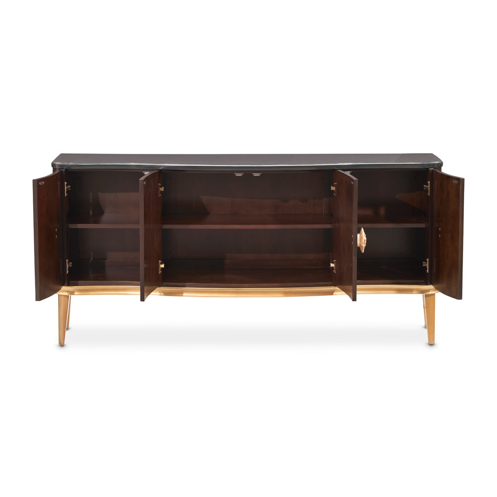Camellia Field Sideboard - Warm Pecan