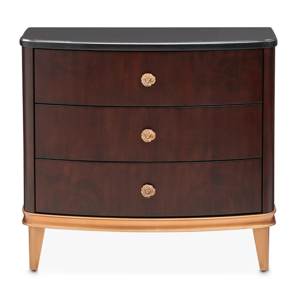 Camellia Field Nightstand - Warm Pecan alternate view