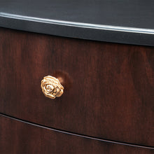 Camellia Field Nightstand - Warm Pecan