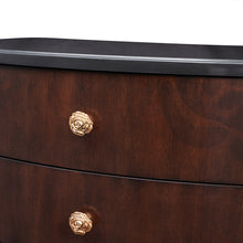 Camellia Field Nightstand - Warm Pecan