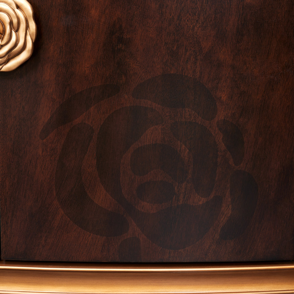 Camellia Field Dresser - Warm Pecan