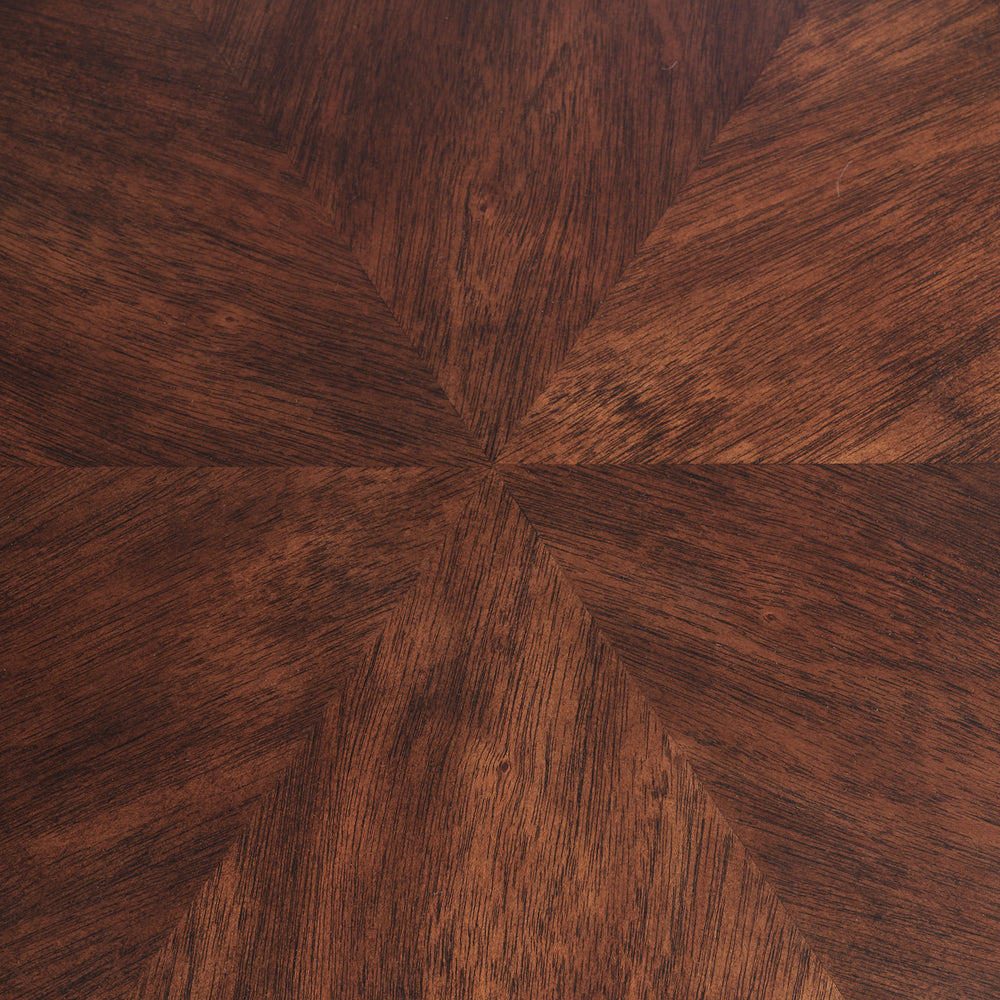 Camellia Field Chairside Table - Warm Pecan