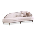 Camellia Field Asymmetrical Sofa - Linen Warm Pecan