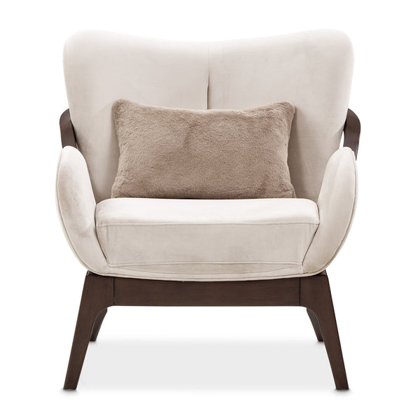 Camellia Field Accent Chair Porchini - Warm Pecan
