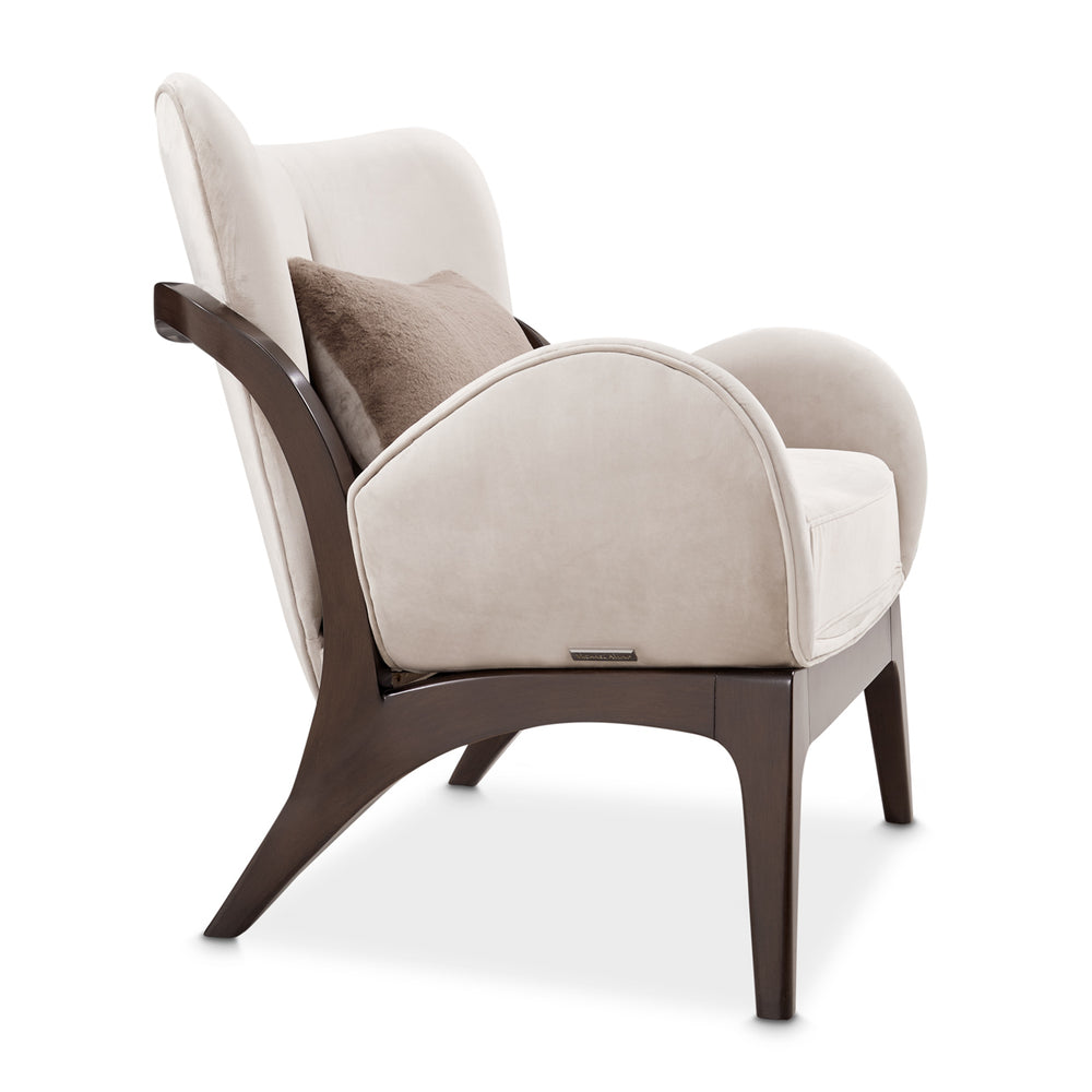 Camellia Field Accent Chair Porchini - Warm Pecan