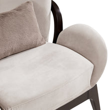 Camellia Field Accent Chair Porchini - Warm Pecan