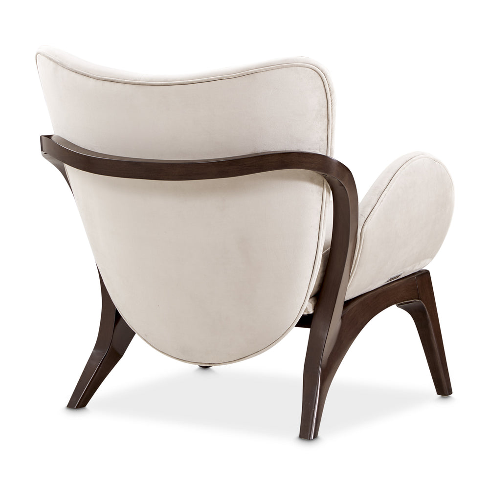 Camellia Field Accent Chair Porchini - Warm Pecan