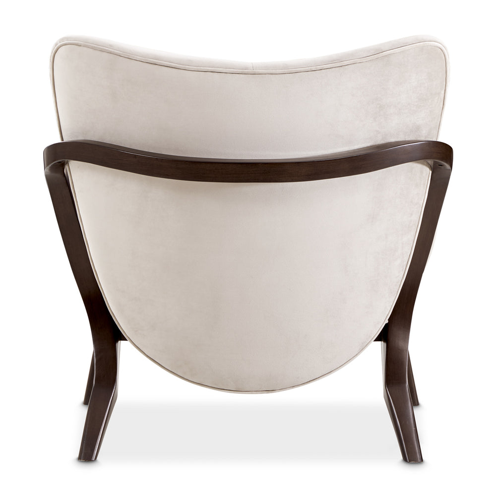Camellia Field Accent Chair Porchini - Warm Pecan